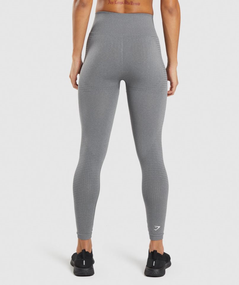 Women's Gymshark Vital Seamless 2.0 Leggings Grey | NZ 7WYBAS